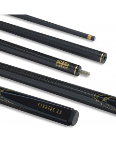 Stratus Carbon Fibre Low Deflection StrikeCore&trade; Snooker Cue