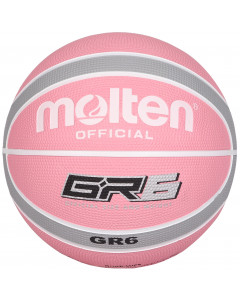 GR Series - Rubber Basketball (Pink/Silver)