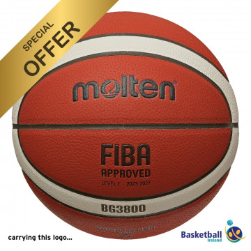 FIBA Approved BG3800 Basketball (Size 7) (Ireland)
