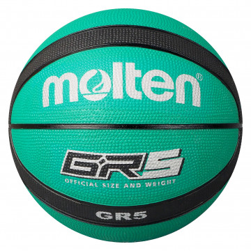 Molten BGR-GK Green Black Basketball BGR5-GK Main Front Image