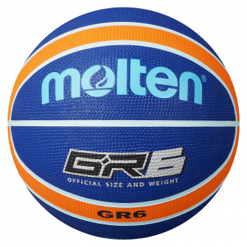 Molten BGR-NOR Blue Orange Basketball BGR6-NOR Main Front Image