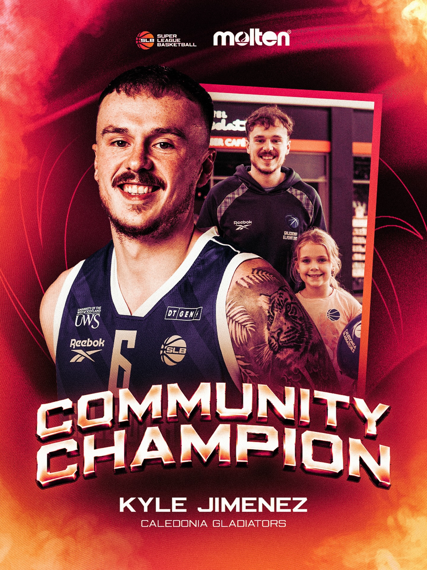 Molten/Super League Award (Men) - Community Champion