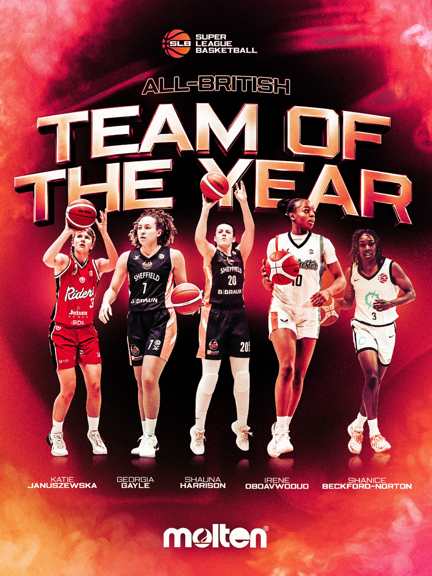 Molten/Super League Award (Women) - All-British Team of the Year